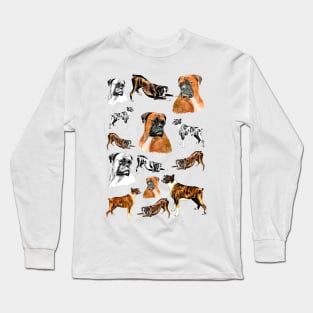 boxer dog Long Sleeve T-Shirt